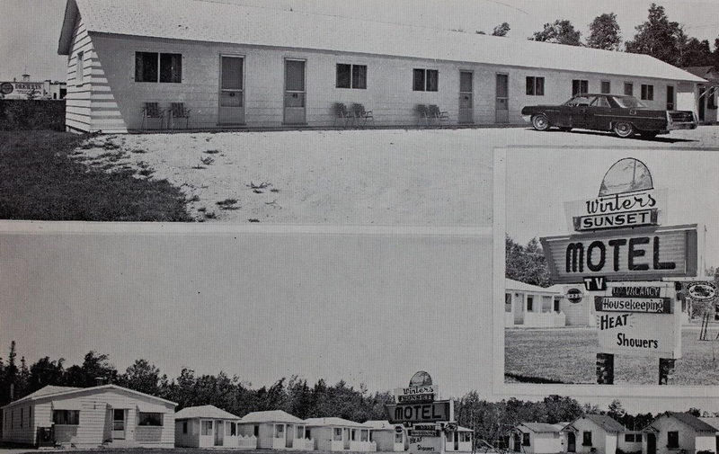 Sunset Motel - Vintage Postcard (newer photo)